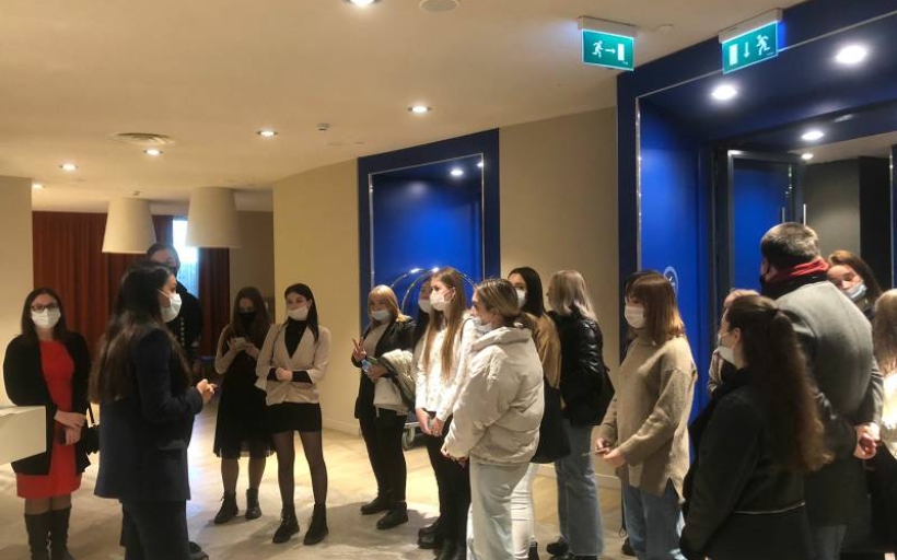 «Novotel Adagio Ibis Moscow Kievskayа»  открывает двери для студентов Колледжа РГУТИС