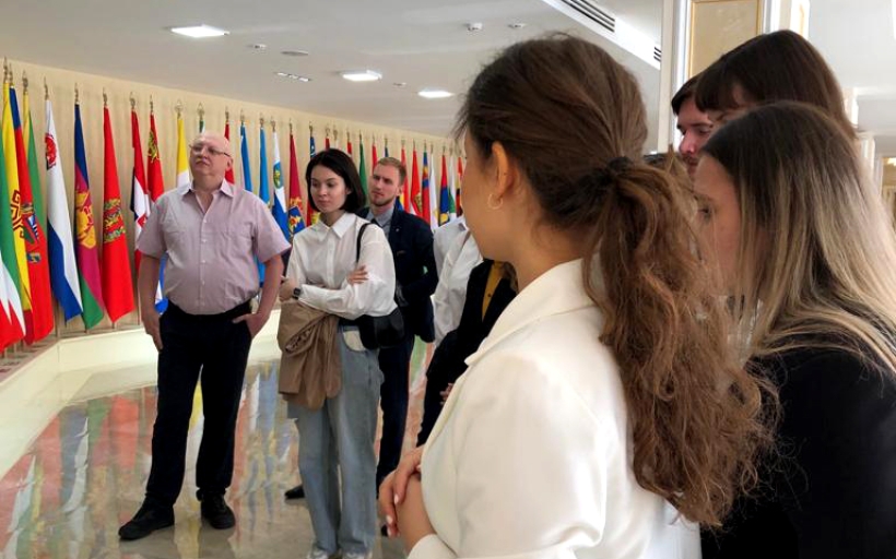 Совет Федерации вновь распахнул свои двери для наших студентов