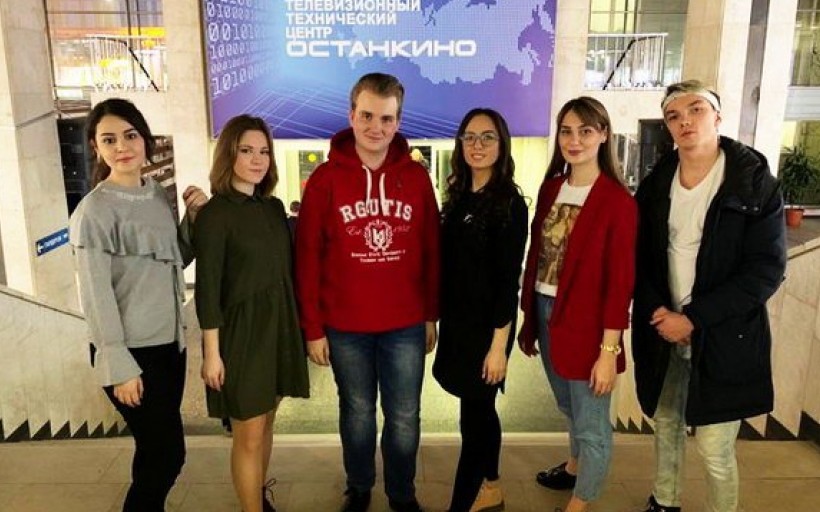 Студенты РГУТИС вновь приняли участие в съемках программы «Большая страна» на ОРТ