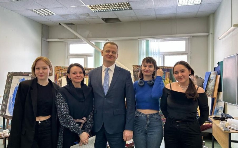 Ректор РГУТИС провел встречу с преподавателями и студентами Высшей школы дизайна
