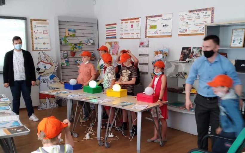 Профориентационная экскурсия в РГУТИС для школьников из Красноармейска  