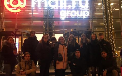 Студенты направления «Информационные системы» на выездном занятии в компании «Mail.ru Group»