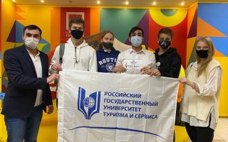 Команда РГУТИС на студенческом кубке России по интеллектуальным играм в Москве 