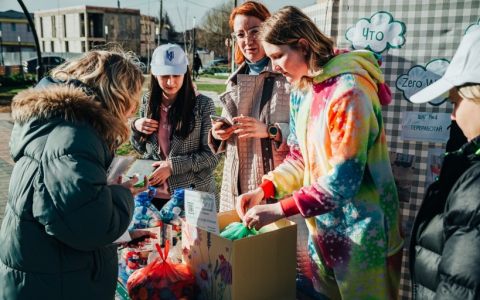 Волонтеры ИСТ РГУТИС приняли участие в экологическом фестивале «Час земли»