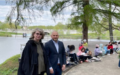 Дизайнеры РГУТИС на пленэрном фестивале в Государственном историко-литературном музее - заповеднике А. С. Пушкина