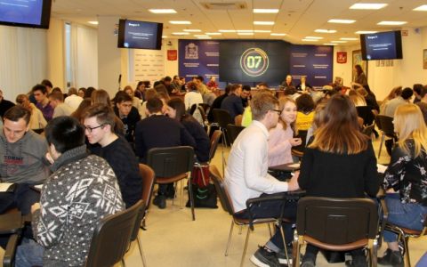 Студенты ИСТ РГУТИС приняли участие в тематической викторине «Моzгобойня#Мособлизбирком»