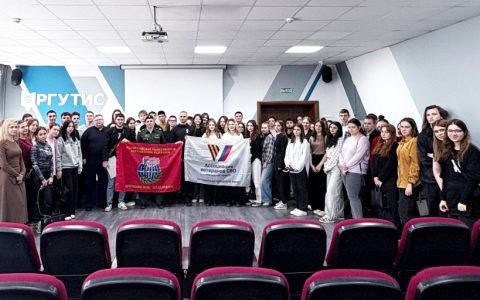 Встреча студентов РГУТИС с участниками специальной военной операции