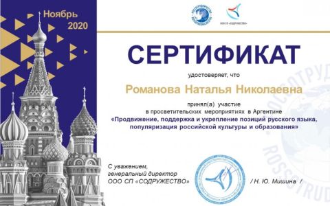 Преподаватели РГУТИС приняли участие в ряде мероприятий, посвященных популяризации российского образования и культуры