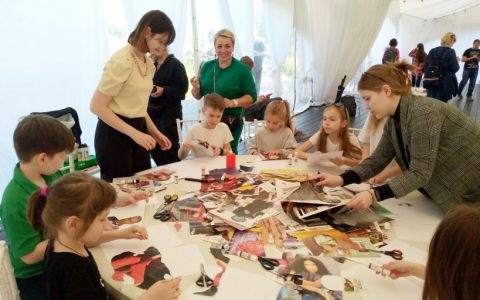 Высшая школа дизайна - организатор мастер-классов в рамках благотворительного фестиваля в День защиты детей