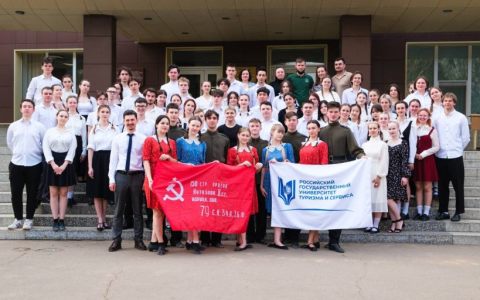 Студенты РГУТИС готовятся к празднованию Дня Победы