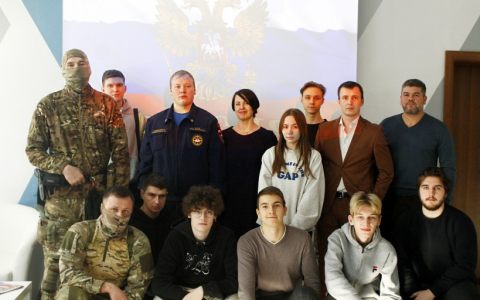 Проект “Я горжусь героями” продолжается. В гостях у студентов РГУТИС сотрудники Специального отряда быстрого реагирования 