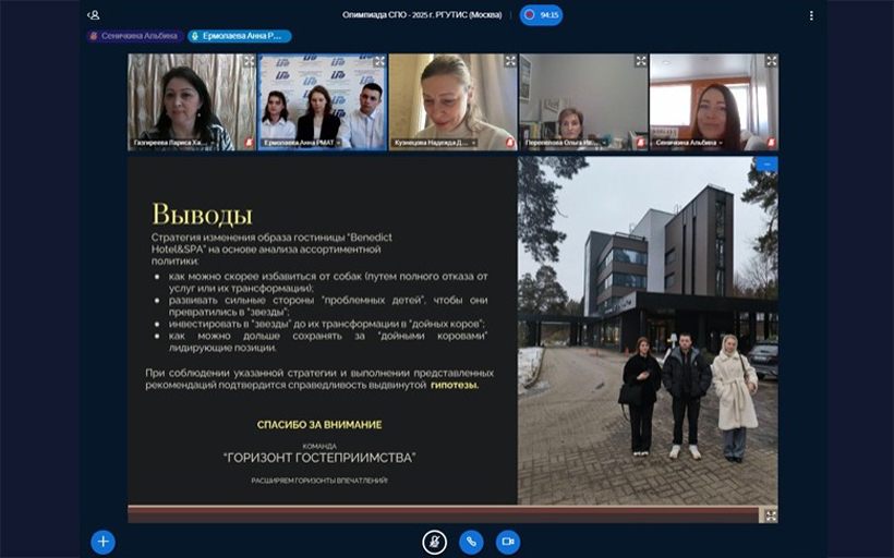 Олимпиадное движение в Высшей школе туризма и гостеприимства