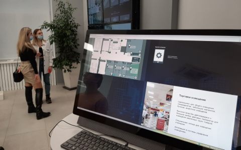 Студенты РГУТИС знакомятся с современными технологиями светотехники