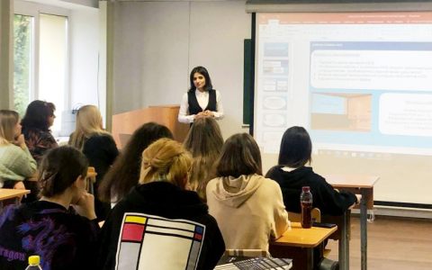 В гостях у будущих банкиров — один из руководящих работников ПАО «Промсвязьбанк» Анна Малхасян