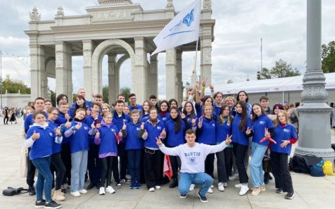 РГУТИС принял участие в установлении рекорда Всероссийского масштаба 